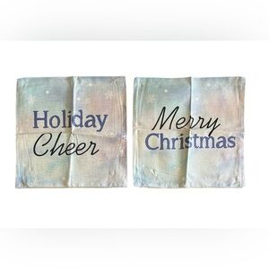 Christmas Pillow Covers 16x16 Set Of 2